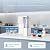 HUMHOLD Water Filter Countertop Reverse Osmosis System 5-in-1 Countertop Water Filtration, 4:1 Pure to Drain, TDS & Filter Life & Autofill Pitcher, No Installation Required Portable Water Purifier