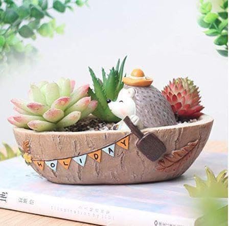 CRAFTIFY Small Size Cute Boat Shape Stylish polyresin Pot (Best for Indoor Decorative Piece, Artificial Plants, Succulent/Small Plants)(Without Plant)(Boat, Pack of 1) (B0D815GL3Z) Amazon Price History, Amazon Price Tracker