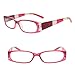 SIGVAN 5 Pack Spring Hinge Reading Glasses Rectangular Fashion Quality Readers for Men and Women (Multicolour 1, 2.50, x)