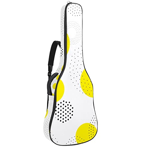 Hondank Housse imperméable pour guitare acoustique avec double bandoulière et poche Motif cercles abstraits, Multicolore… - Les Beatles, Paul McCartney, John Lennon, RIngo Starr, George Harrison Hondank Housse imperméable pour guitare acoustique avec double bandoulière et poche Motif cercles abstraits, Multicolore…