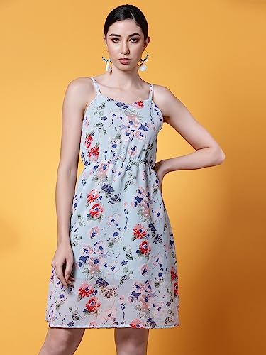 Image of OOMPH! Women's Georgette Shift Mini Dress
