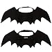 Coppthinktu Cat & Dog Bat Wings Halloween Costume, Black Felt Cloth, Size: Chest 36-42cm(14-17in) * neck 24-36cm(9-14in), Adjustable, Halloween, Christmas, New Year