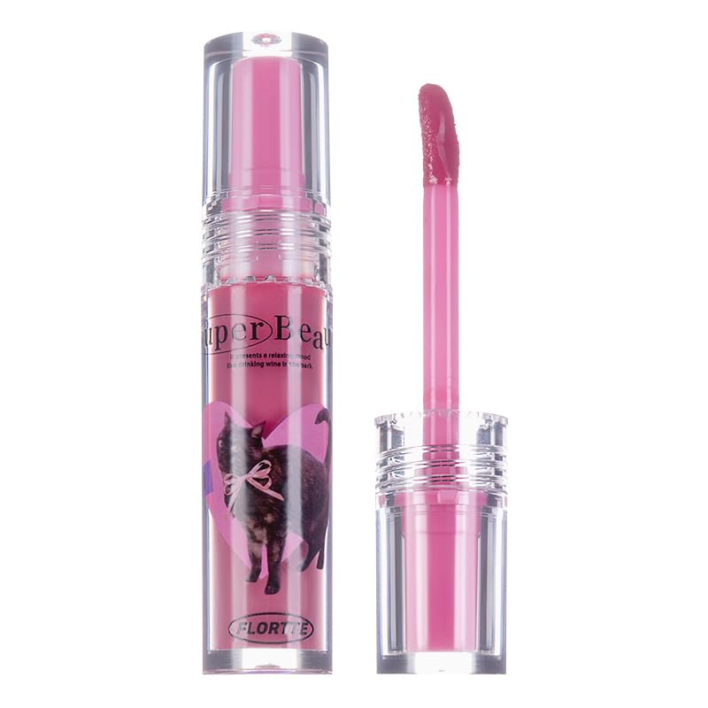 FLORTTE I Am Super Beauty Lip Gloss Serum (5#litchi, Stick)