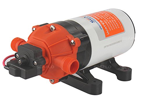 Seaflo 12V 1.6 Gpm 100 Psi 34-Series Water Pressure Diaphragm Pump #TOP18