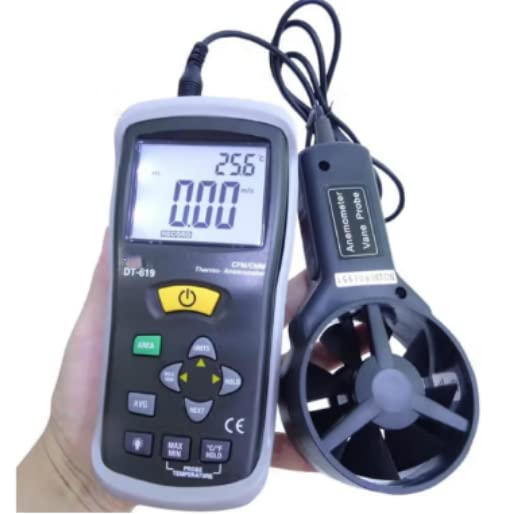 VIHELM DT-619 Digital Anemometer retail box
