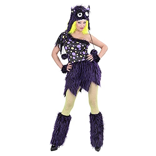 W WIDMANN MILANO Party Fashion - Costume de monstre girl, robe avec accessoires, déguisement carnaval, Halloween