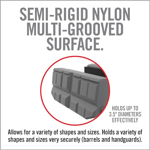 Image of Real Avid Smart Jaws | Upgraded Vise Jaws | Versatile Vise Jaw Pads for Optimal Secure Fit on Variety of Shapes and Sizes (Soft-Fit Leather Sleeves)