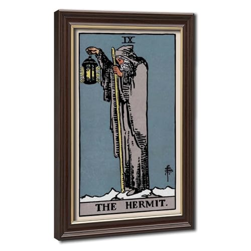 Impression tarot l'Ermite pour créer un coin zen au salon
