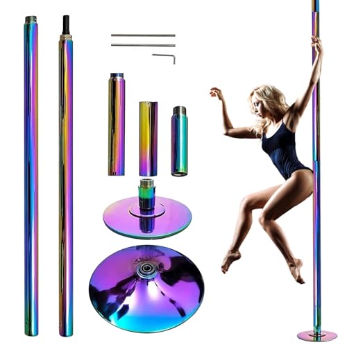 Dancing Poles for Home,Professional Strip Pole with Base - 45mm Removable Dance Pole Kit, Exercise Pole Dancing Equipment for Home Fitness
