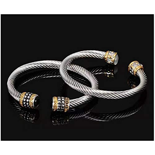 MAXBROTHERS moda masculina principal pulseira (Preto)