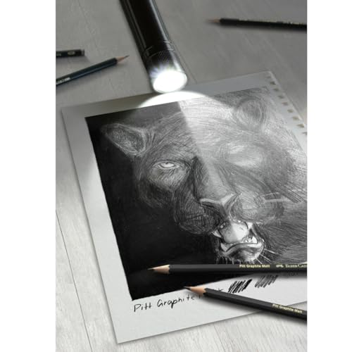Lápices de grafito Faber-Castell Pitt Mat 8 piezas miniatura 6