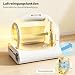 Merax Selbstreinigende Katzentoilette, Automatisches Katzenklo, APP-Steuerung/65L Max Kapazität/Infrarotsensor/el... Geruch/Smart Health Monitor/sichere Kindersicherung, für mehrere Katzen