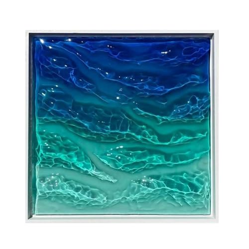 Sea Wave Art déco murale acrylique pour sublimer l'ambiance de votre cuisine ou couloir