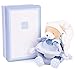 Doudou et Compagnie - Doudou Hochet Bébé Ours - 19 cm - Bleige/Bleu - Cadeau De Naissance - Jolie Boîte Cadeau - Ours Petit Chou - DC2713