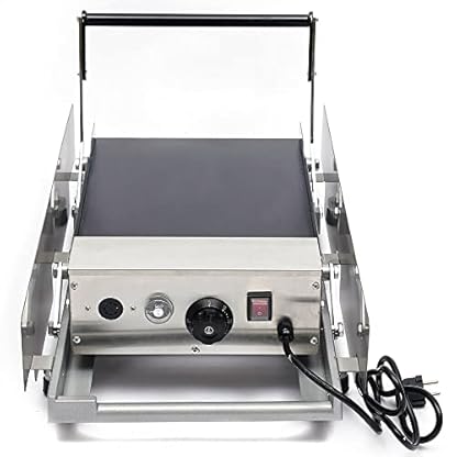 Elektrisches Burger Maker Burger-maschine aus Edelstahl Kommerziellen Doppel Hamburger Maschine Grill Brötchen Hamburger Maschine 220V – Bild 4
