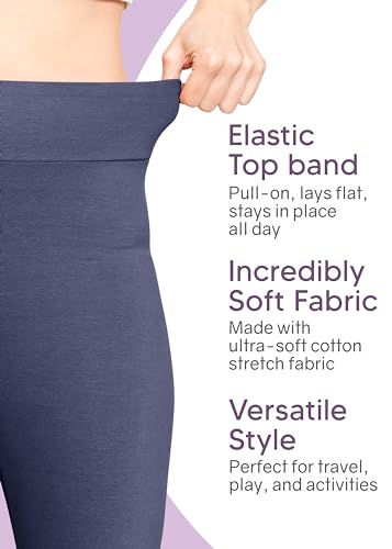 STRETCH IS COMFORT Women Plus Size High Waist Cotton Bootcut Yoga Pants | XL-7X4