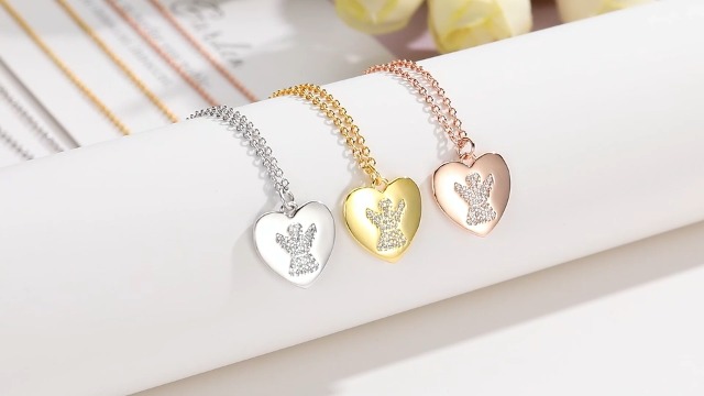 Jrêveinfini Angelo Custode Collana Bambina Donna Argento 925, Personalizzata Collana Donna Amicizia Mamma e Figlia, Idee Regalo Battesimo Originali Donna Compleanno Bambina Mamma