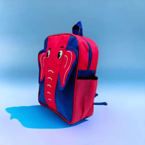 ANNACREATIONS Stylish Elephant School Bag for Kids Polyester School Backpack Pack of 1 Pc (Style-2) - Image 5