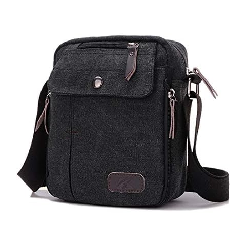 Alovhad Men Crossbody Bag Casual Shoulder Bag Travel Sling Chest Bag Messenger Bag Hiking Purse Cover