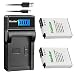 Kastar Battery (X2) & LCD Slim USB Charger for Nikon EN-EL12, ENEL12, MH-65 Coolpix S9900, S9700, AW120, S9500, AW110, S70, S9600, S6300, S6200, S8100, S9100, S800c, S31 Digital Cameras + More
