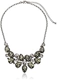 Sorrelli Dare To Pear Crystal Bib Necklace, 17.125