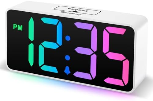 Loud Alarm Clock For Heavy Sleepers, Vibrating Alarm Clock
