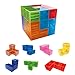 Vientiane Mattoni Magnetici Bambini, Set Cubo Blocchi Magnetici, Cubo Magico Magnetico+54 Pezzi Campione, Cubi Magnetici Puzzle Apprendimento Gioco Allenamento del Cervello dei Bambini Sollievo