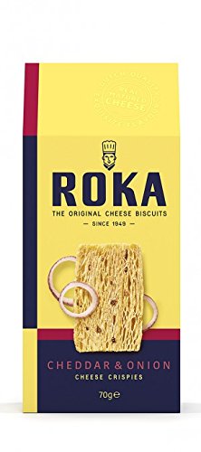 ROKACheddar and Onion Cheese Crispies, 2.46 oz.