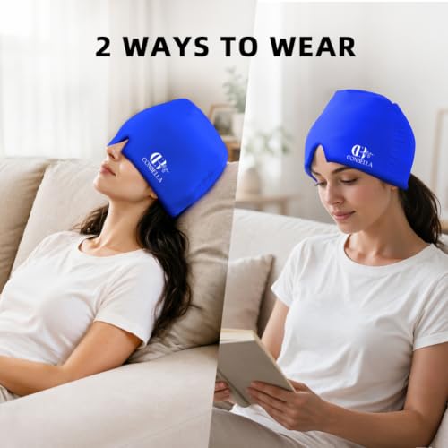 Image of Migraine Relief Cap, Soothing Headache Ice Face Mask Products
