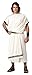 Produktbild California Costumes Deluxe Herren Toga Kostüm, Weiss/opulenter Garten, Einheitsgre