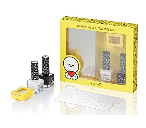 Konad X BARABAPA Clear Gelly Stamping Kit-Honeymoon