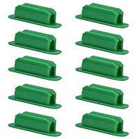 100 stuks zelfklevende indexkaarthouders, plastic doorzichtige