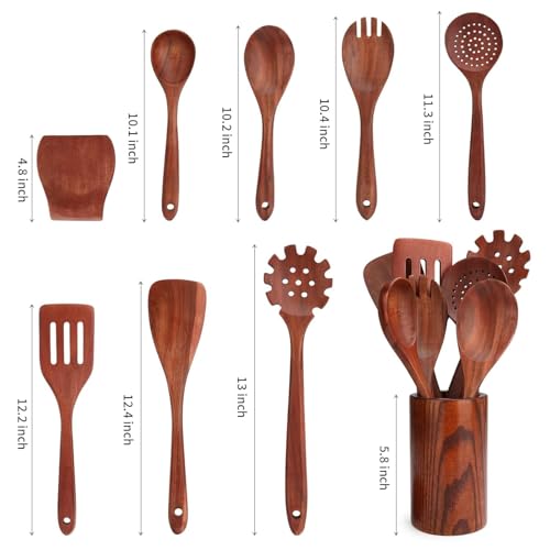 50% OFF Kmise 16-Piece Wooden Cooking Utensils Set - Image 3