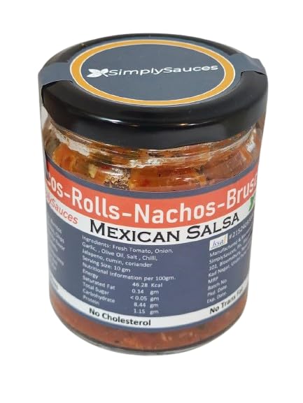 SimplySauces Mexican Hot and Spicy Chilli Oil, 150g Glass Bottle, Vegetarian, Garlic Flavor, Room Temperature Storage-image-40