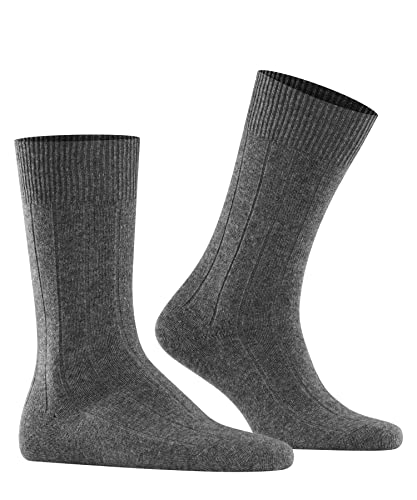 Image of FALKE Men's Lhasa Rib Socks, Wool Cashmere, Business Casual, 1 Pair