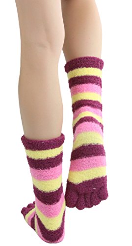 Image of ToBeInStyle Women's Pack of 6 or 12 Fashion Printed Crew Socks