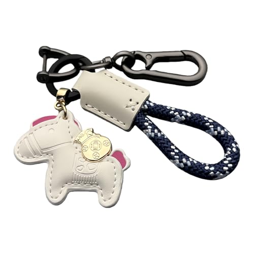 Generisch Llavero con forma de animal, bonito colgante de animal, para bolsa de transporte, cartera, cartera, cartera, mochila y smartphone