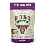 THE ORIGINAL BILTONG COMPANY Biltong Stick Bites (Droewors), Tasty High Protein, Gluten & Nitrate Free, Savoury Snack
