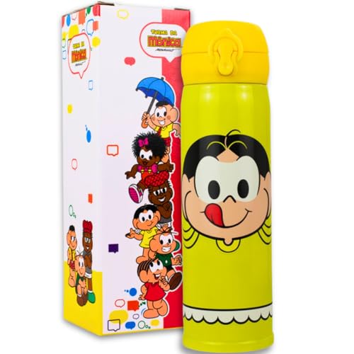 Garrafa Térmica Squeeze 400ml Turma Da Mônica Cebolinha Cascão Magali Sansão Dalila Oficial (MAGALI)
