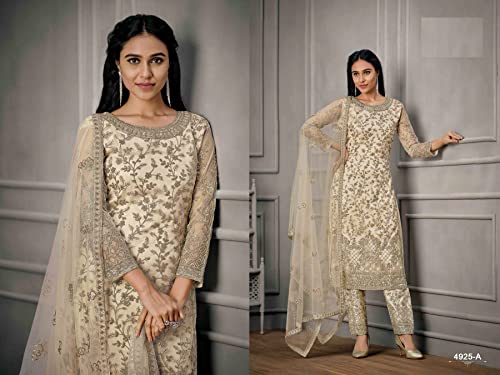 Image of Delisa Indian Pakistani traditional Eid Party Plus Size ready to wear salwar kameez suit Dress for women with dupatta-2088