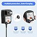 15W Universal AC Adapter 3V 4.5V 5V 6V 7.5V 9V 12V 0.5A 1A 1.25A Multi Voltage Switching Adapter Replacement for Household Electronics Routers CCTV IP Cameras Smartphone Speakers dc Adapter
