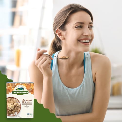 Cascadian Farm Organic Graham Crunch Cereal, 9.6 oz