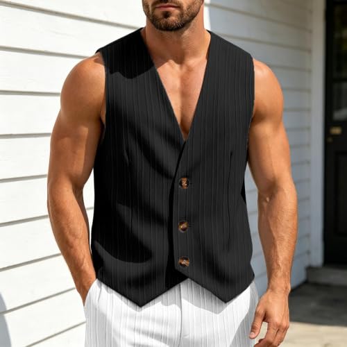Chaleco de punto ligero para combinar sobre camisas en primavera 2