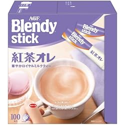 ブレンディスティック カフェオレ、ミルクカフェオレ、紅茶オレ　3種432本セット Amazon.co.jp: AGF ブレンディ スティック 紅茶オレ 100本 + AGF