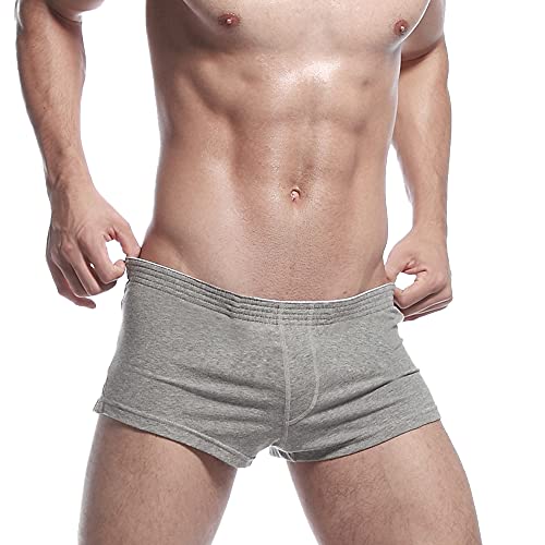 JOINFUN Men's 3 Inch Running Athletic Workout Shorts Soft Cotton Pajama Shorts Sleep Bottom2