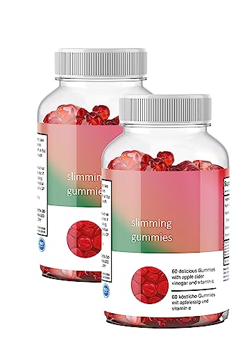 Slimming Gummies - 120 Gummies - Weight Management Support - 2 Bottles