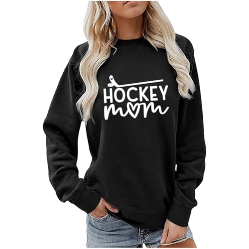 Suéter genérico para mujer, sudadera de punto redondo, invierno cálido, malla extragrande con capucha, manga larga, suave, camiseta informal, otoño ligero, elegante A5, Le Noir, M