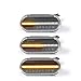 OZ-LAMPE Intermitentes laterales LED 2 X dinámica Intermitentes laterales 18 SMD CAN-bus clara para Fiesta C-Max Focus Fusion Galaxy Bora Golf Jetta Passat Polo Sharan Vento Ibiza Leon Citigo Felicia