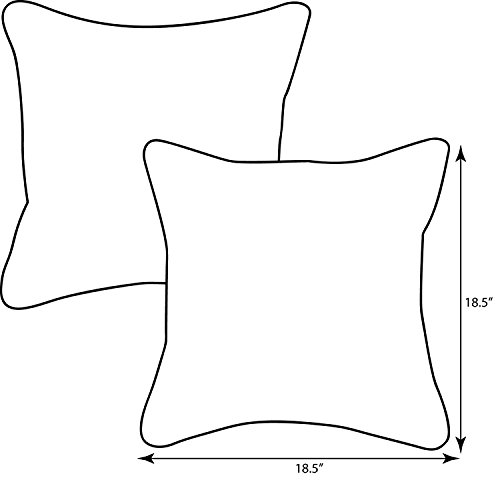 Pillow Perfect 565934 Tropic Floral Indoor/Outdoor Accent Throw Pillow thumb #3