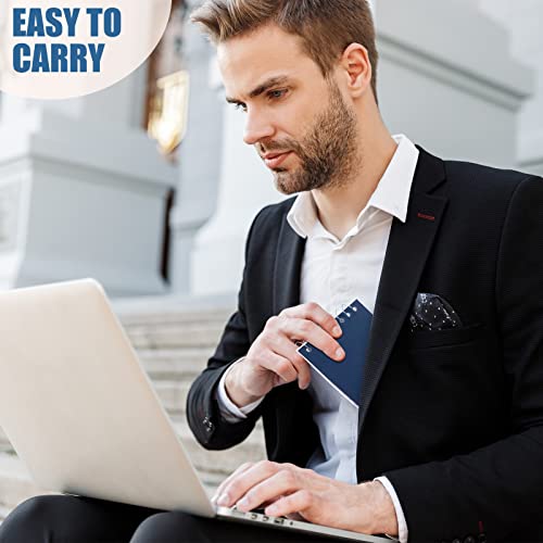 60 Pcs Small Notebook 3X5 Spiral Notepads Pocket Notebook Top Bound Memo Pads Mini Ruled Notepad Bulk 50 Sheets Per Notebook For Home Office College School Gifts, 10 Colors #TOP4